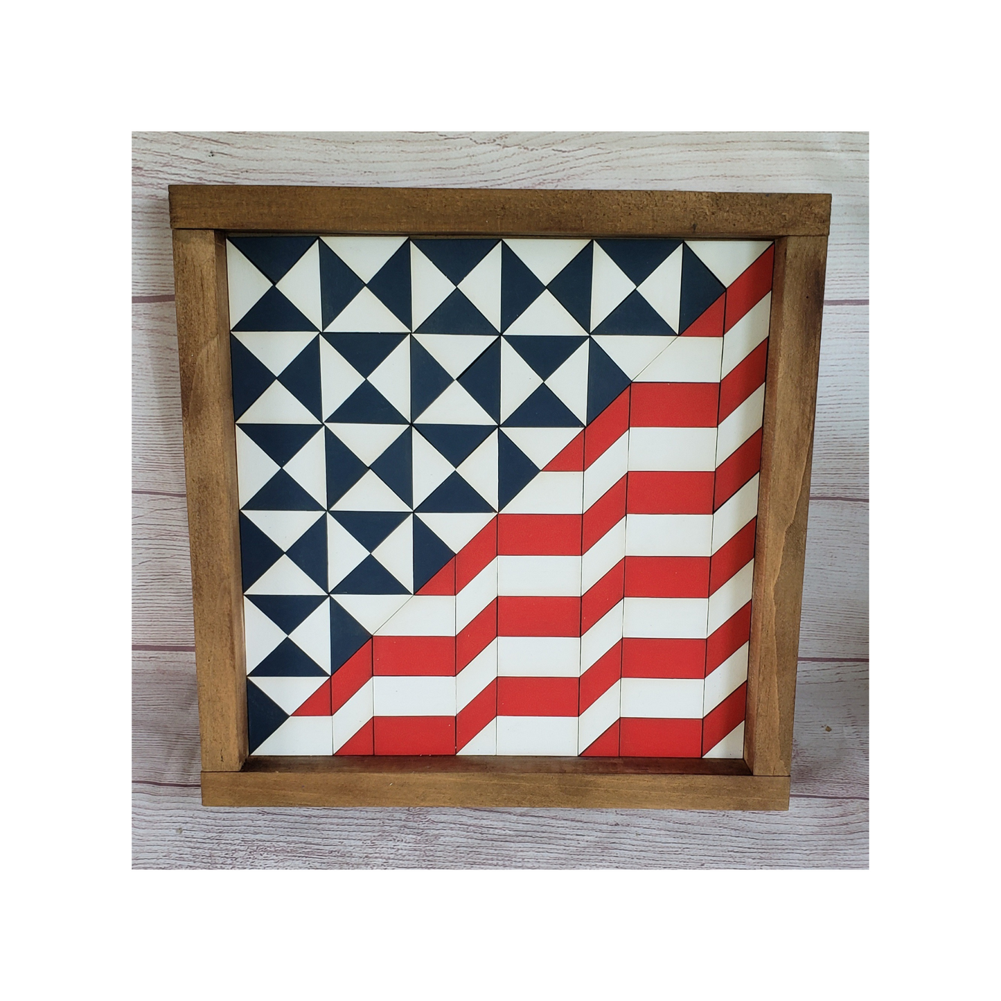 12x12 DIY "American Flag" Barn Quilt