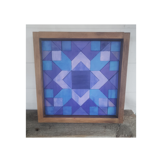 12x12 " Arrows Crown" Barn Quilt Kit