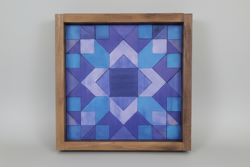12x12 " Arrows Crown" Barn Quilt Kit