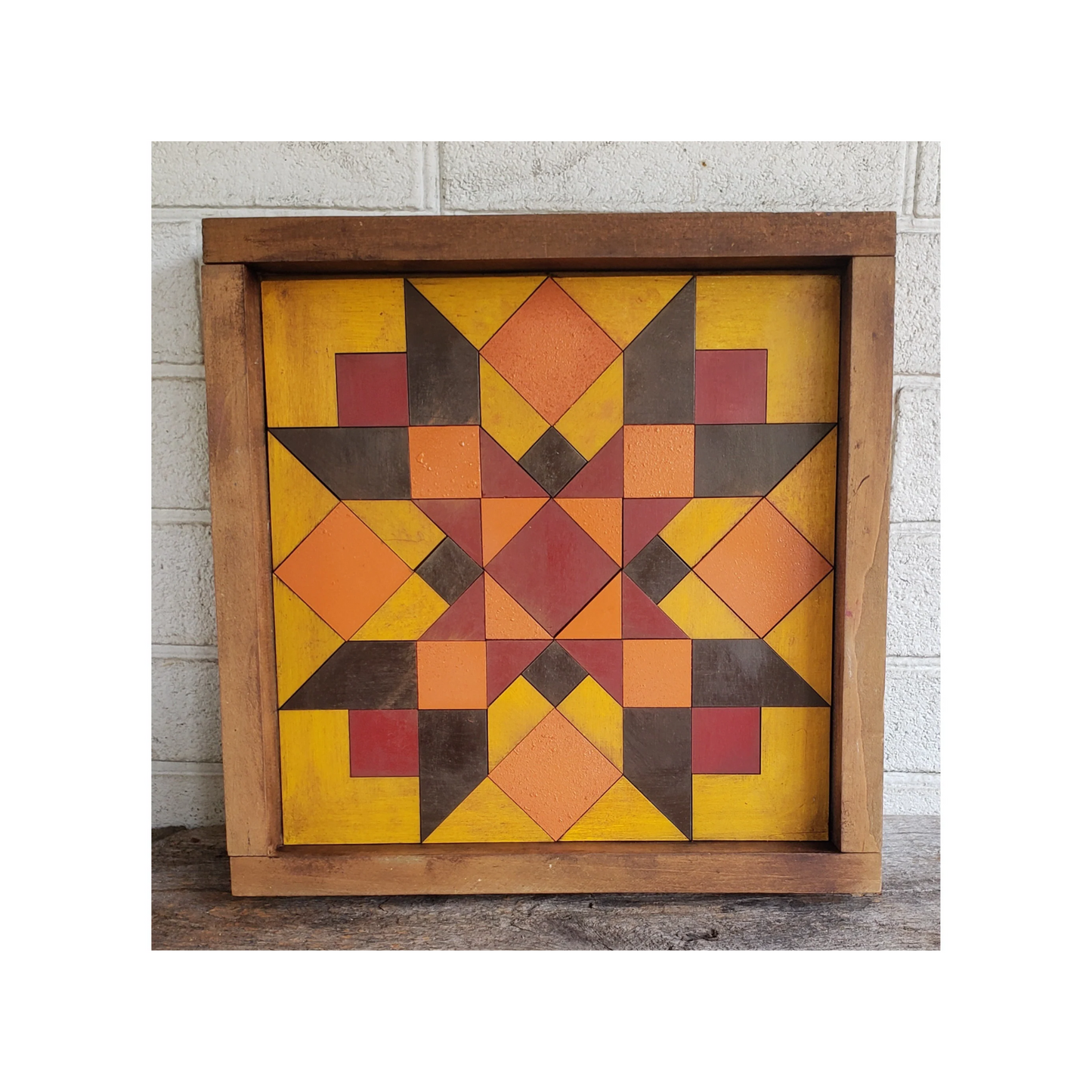 12x12 " Autumn Star 2" Barn Quilt Kit