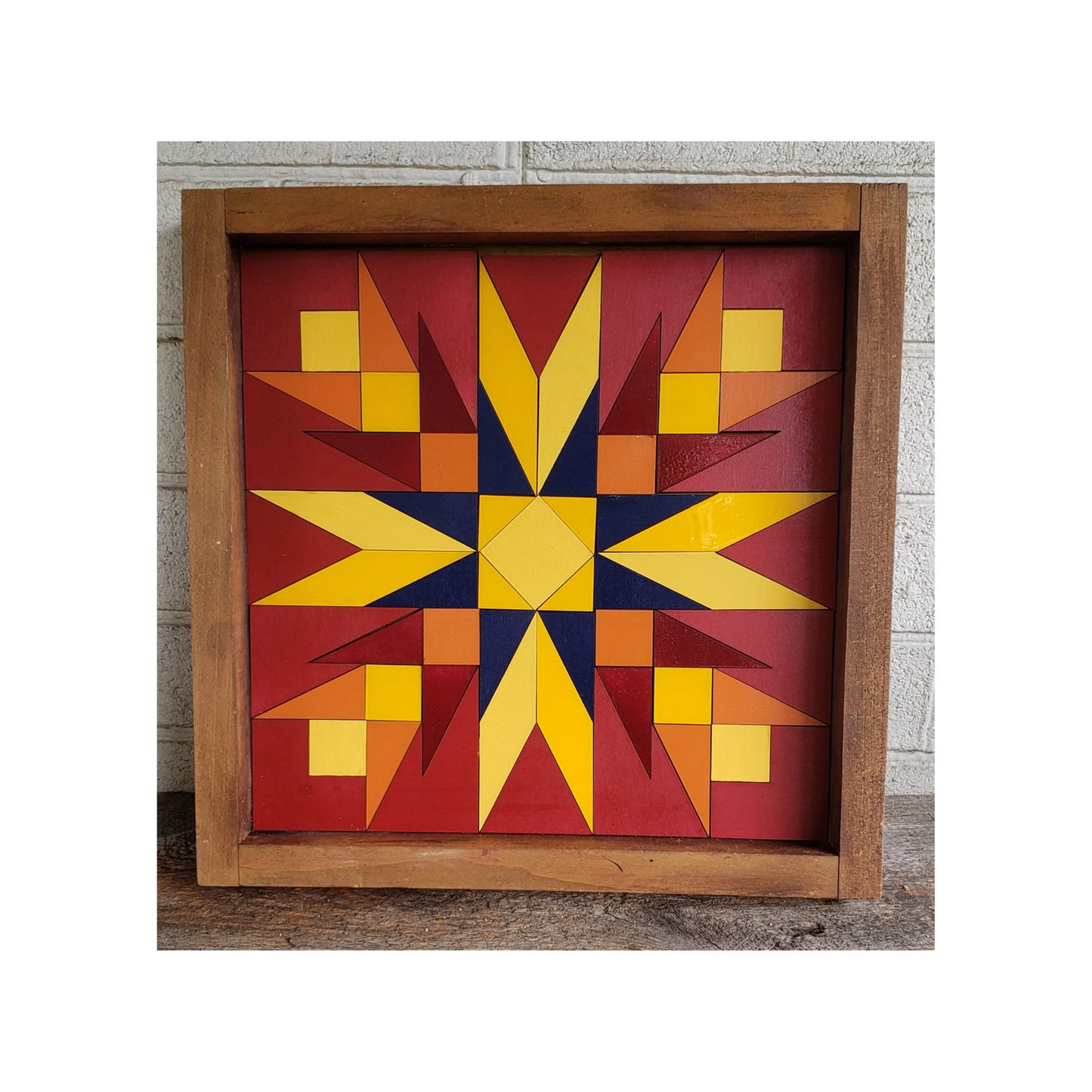 24x24 "Autumn Star" Barn Quilt Kit