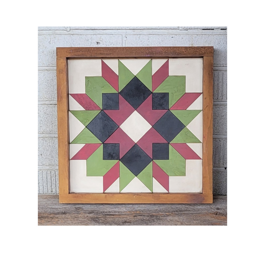 12x12 "Carpenters Star" Barn Quilt Kit