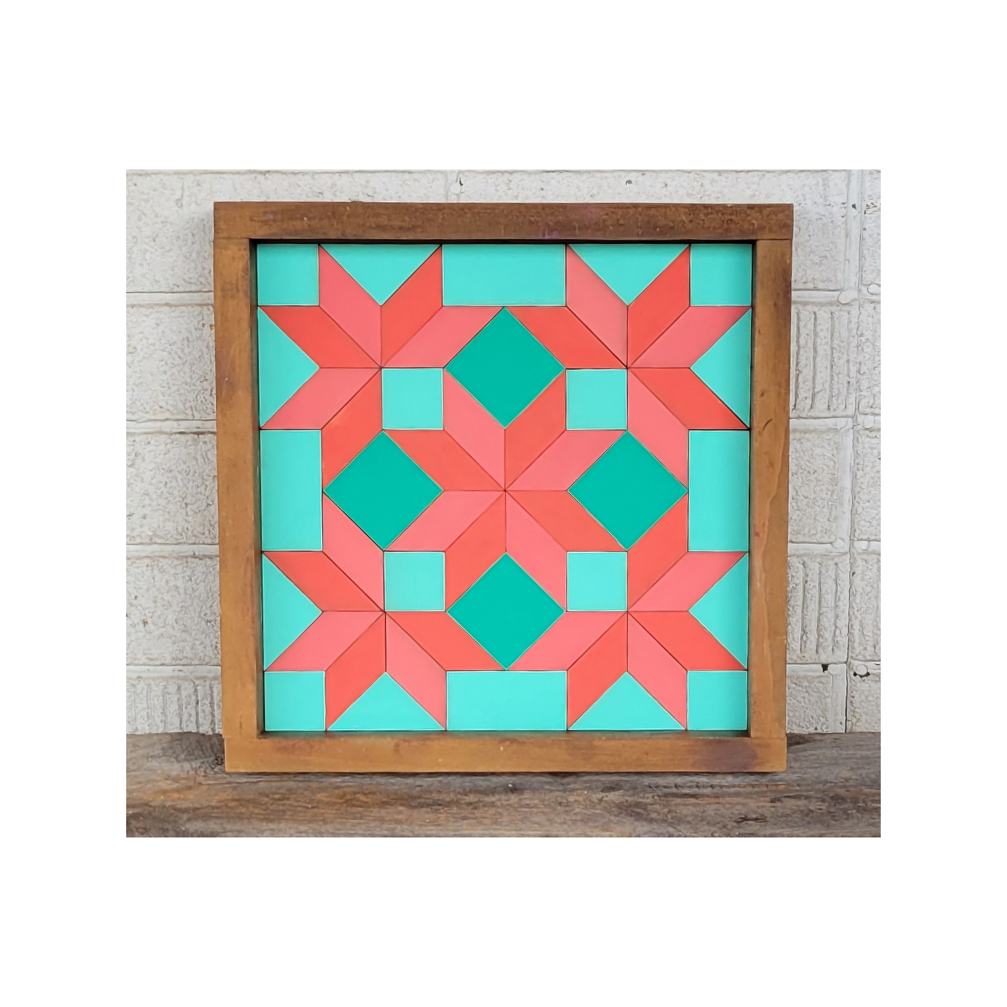 12x12 "Five Star" Barn Quilt Kit