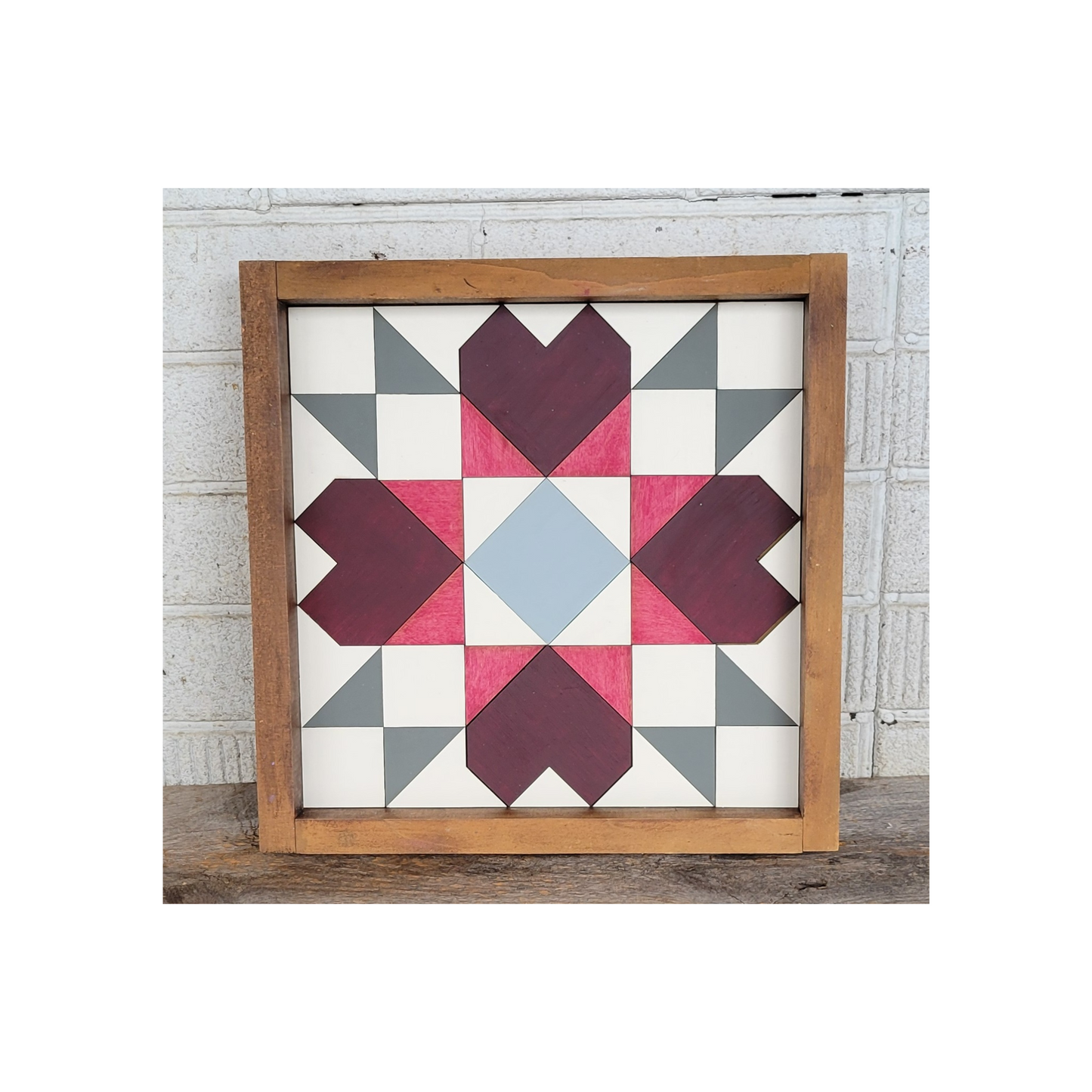 24x24 "Hearts 2" Barn Quilt Kit