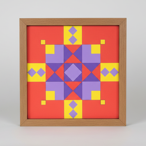 12x12 "Maryland" Barn Quilt Kit
