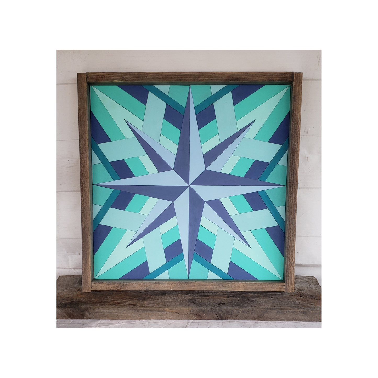 18x18 "Northern Star" Barn Quilt Kit