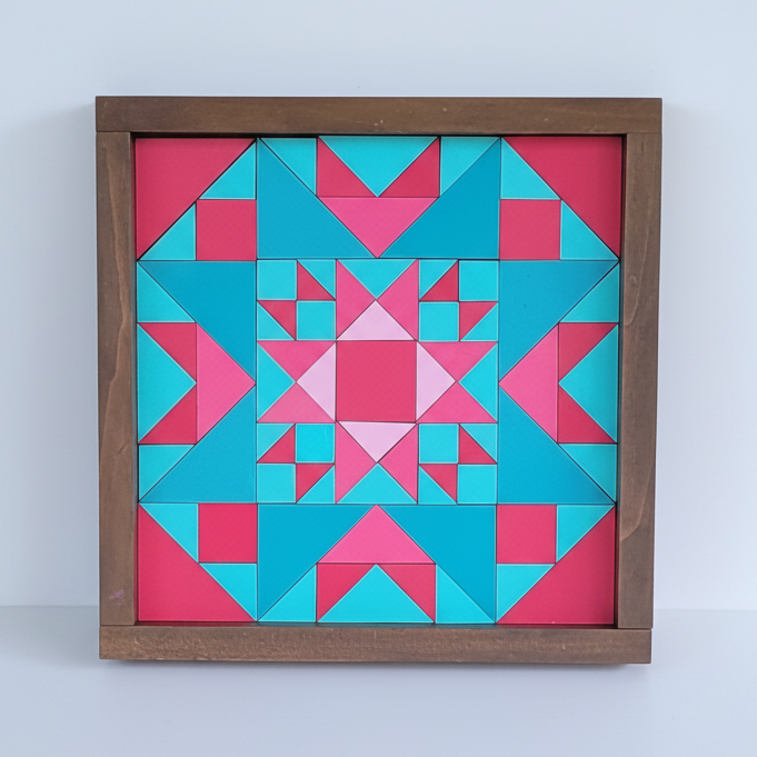 12x12 "Peaceful Pieces" Barn Quilt Kit