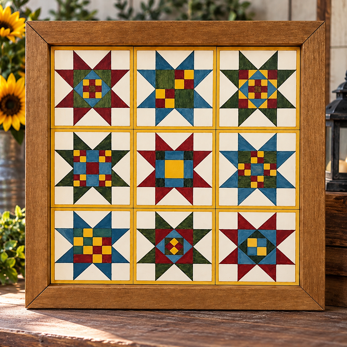Evening Star 12x12 Sampler
