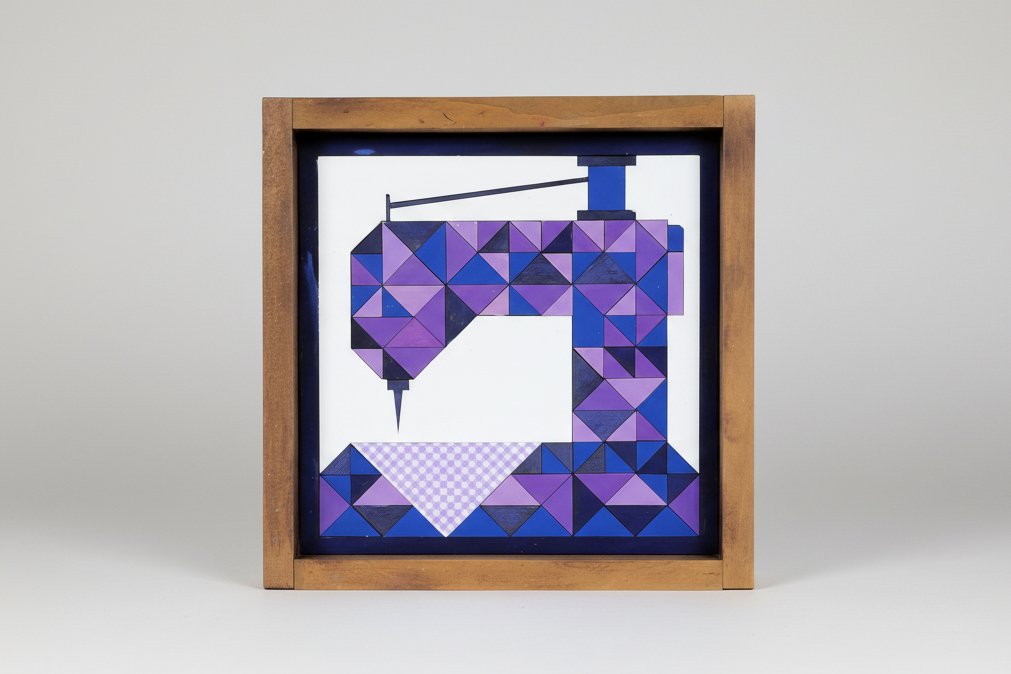 18x18 "Sewing Machine" Barn Quilt Kit
