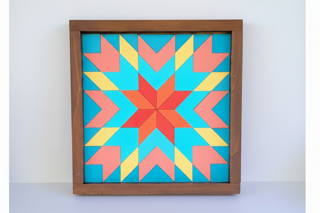 12x12 "Shepards Star" Barn Quilt Kit