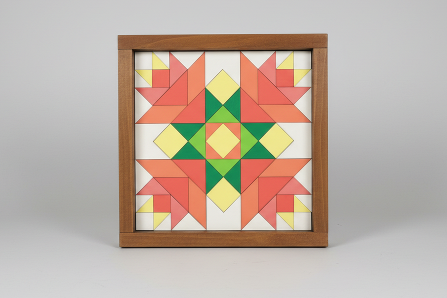 12x12 "Summer Flowers" Barn Quilt Kit