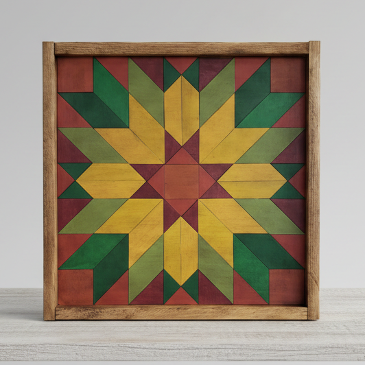 12x12 "Sunflower" Barn Quilt Kit