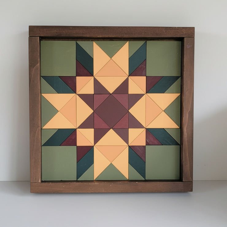 24x24 "Sunflower Star" Barn Quilt Kit
