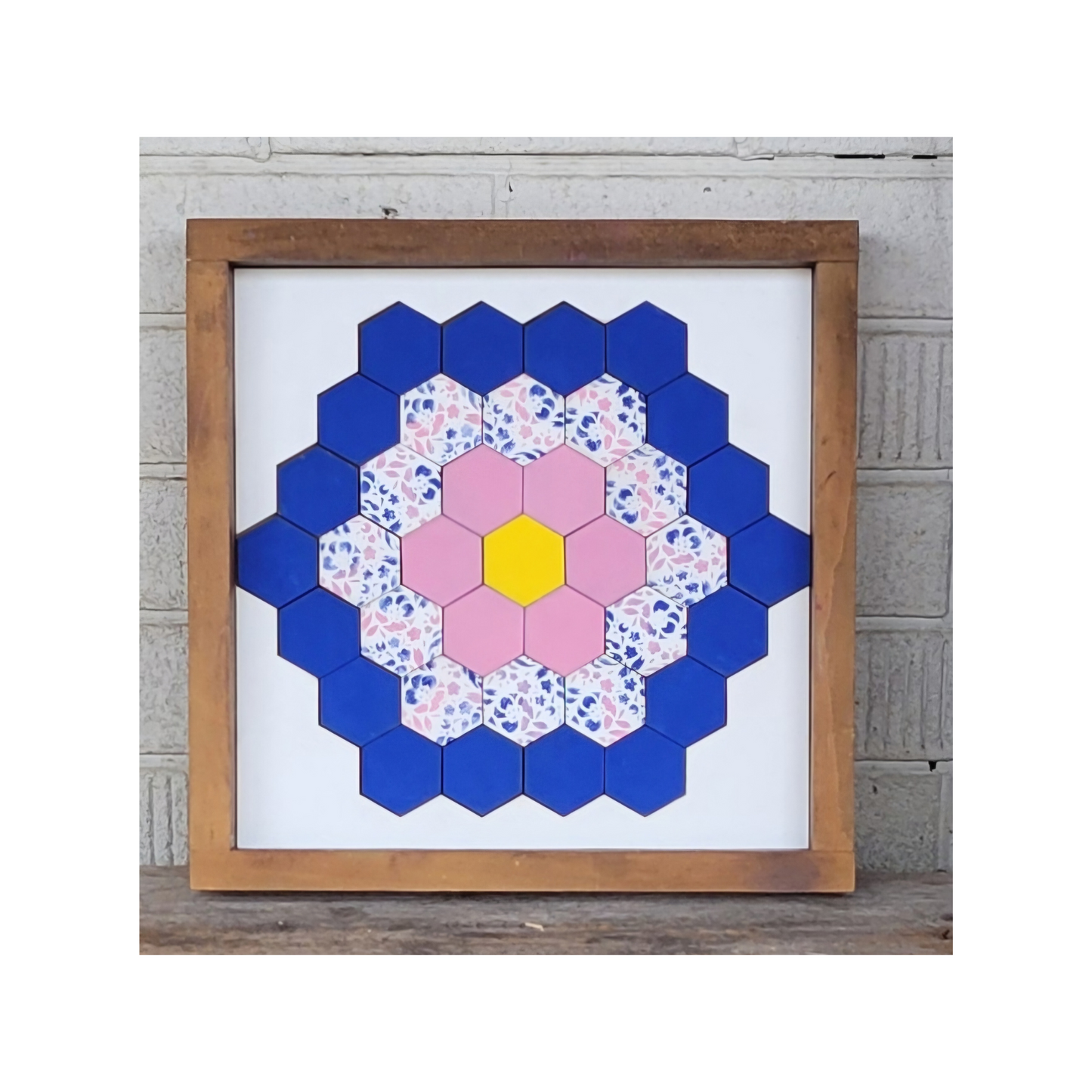 24x24 "Grandmothers Flower Garden" Barn Quilt Kit