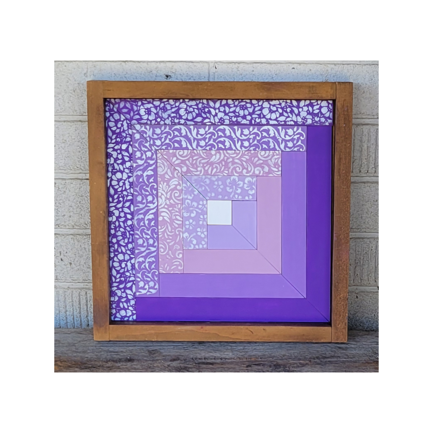 24x24 "Log Cabin" Barn Quilt Kit