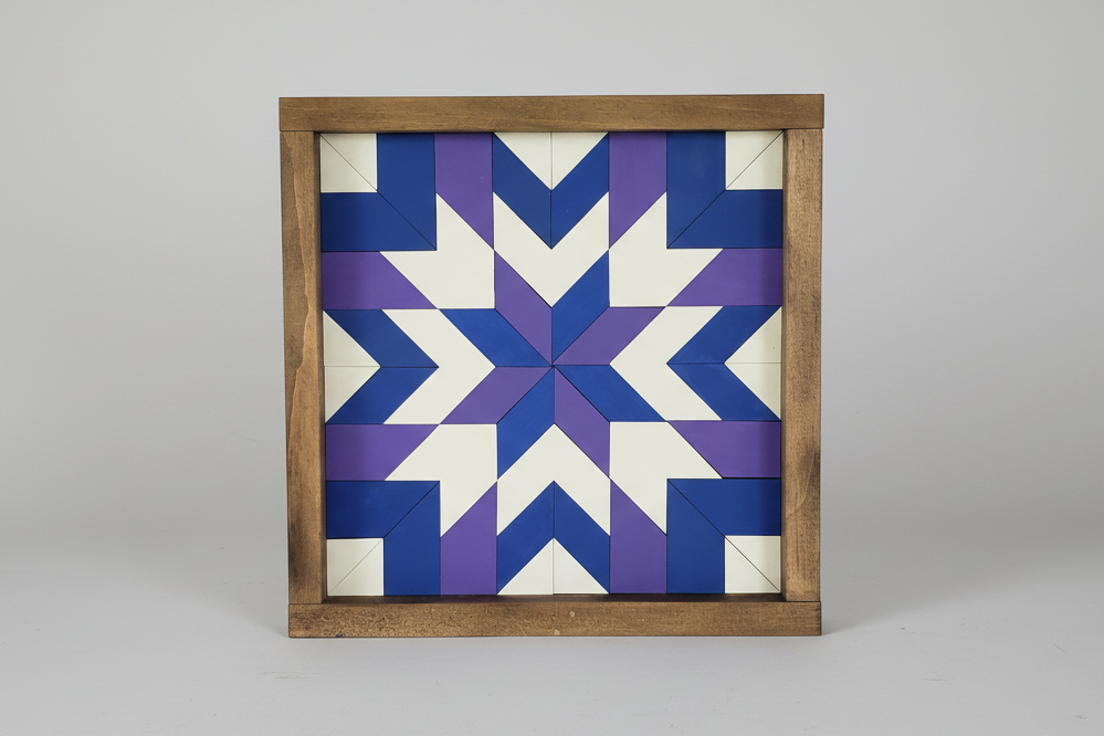 12x12 "Starburst" Barn Quilt