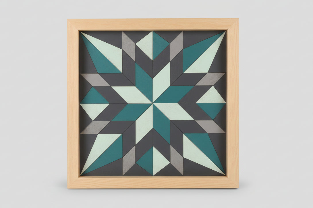 24x24 Tri-Star barn Quilt Kit