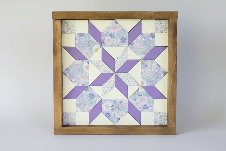 24x24 "Grandmas Star" Barn Quilt Kit