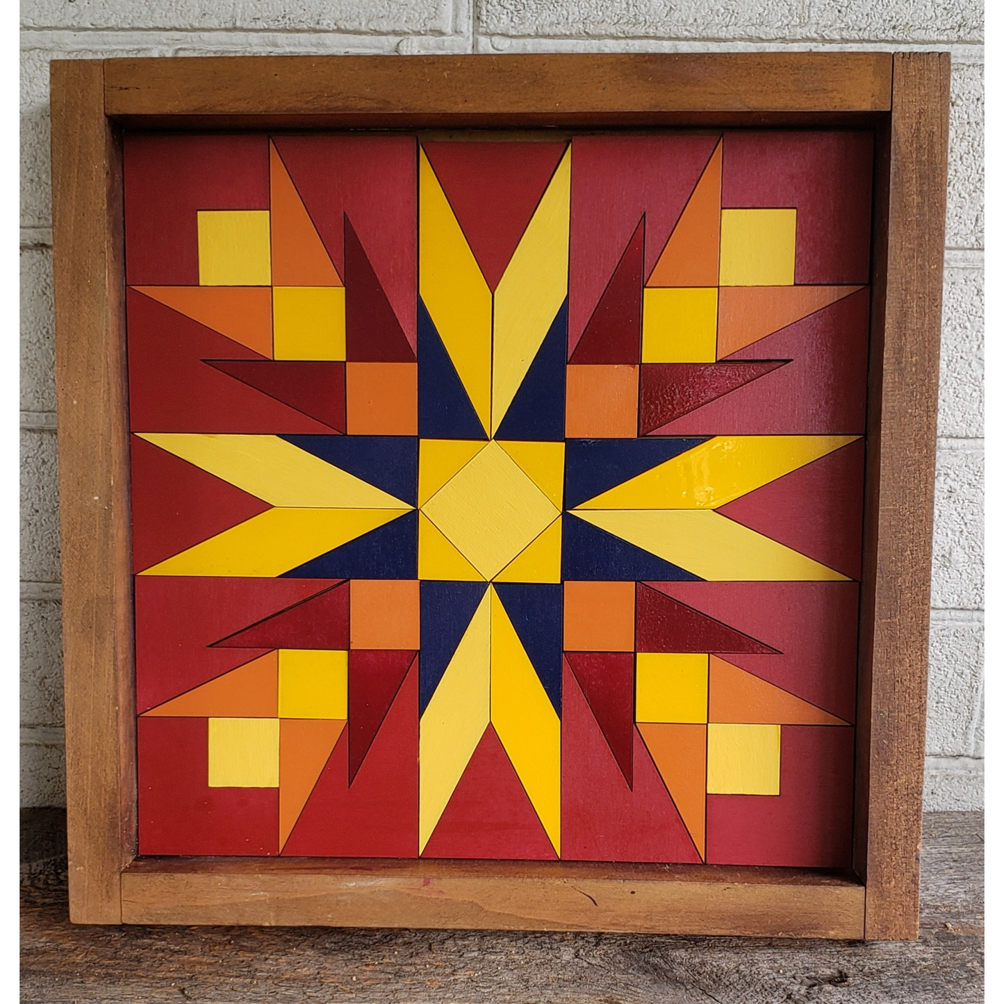 24x24 "Autumn Star" Barn Quilt Kit