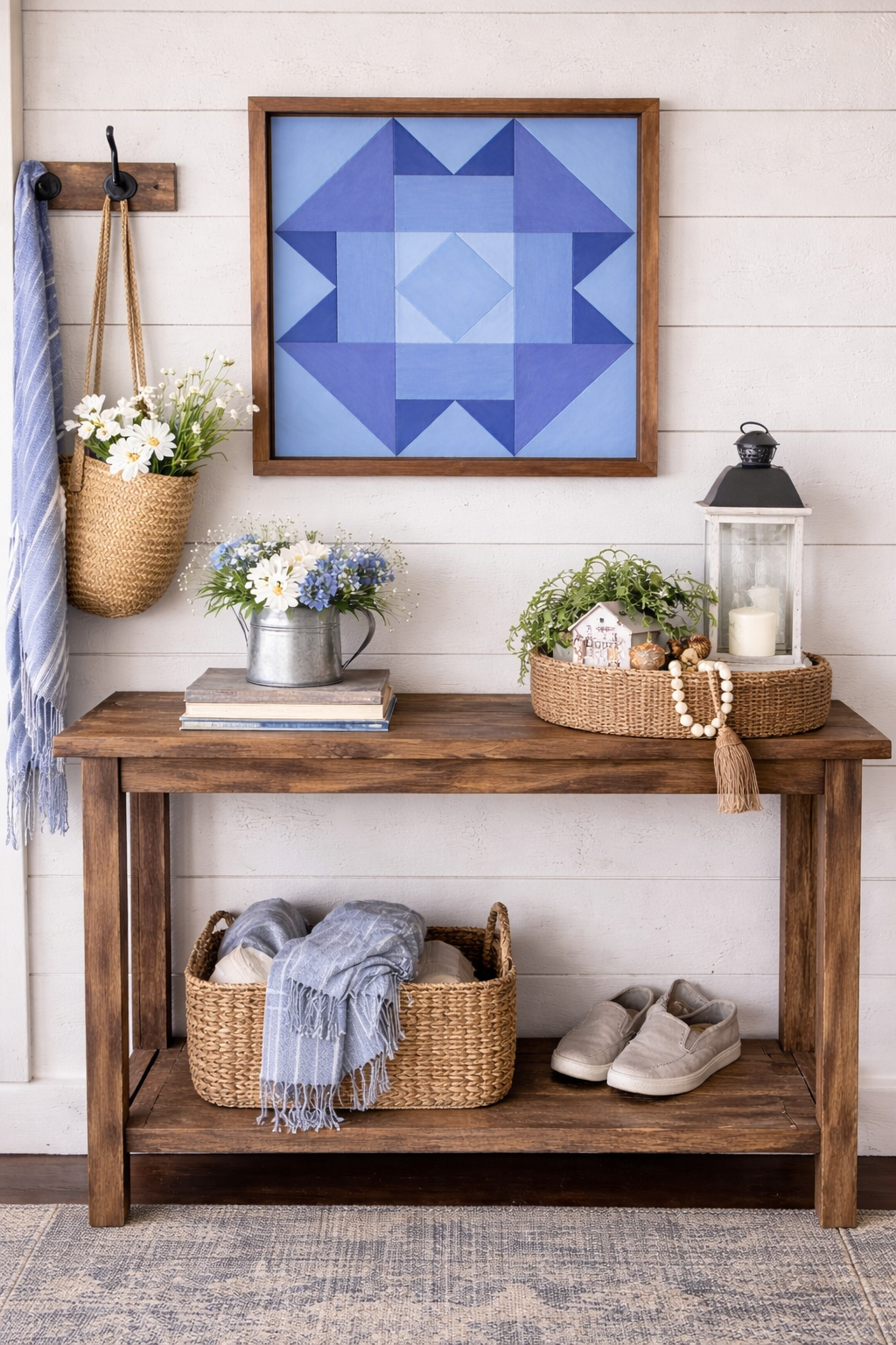 12x12 "Church Dash" Barn Quilt Kit