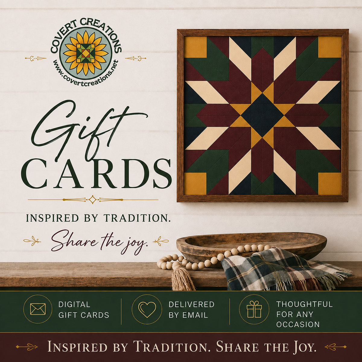 Covert Creations Gift Card