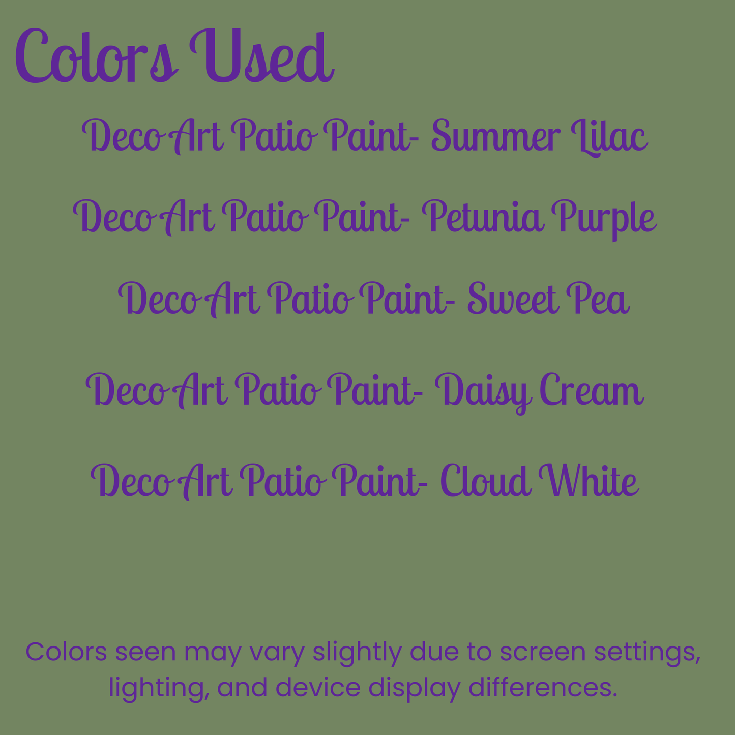 24x24 "Thistle Rose" Barn Quilt Kit
