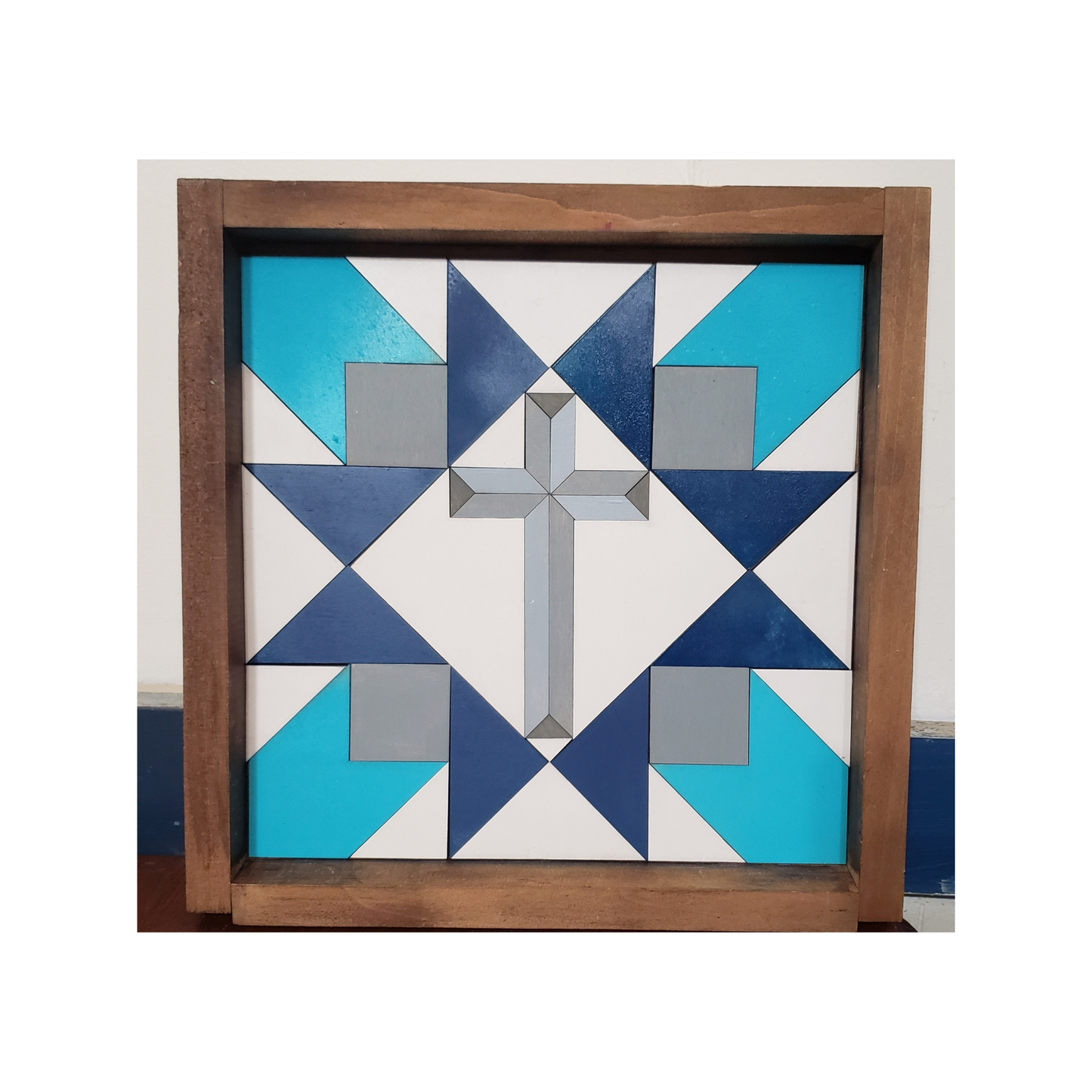 18x18 Cross Barn Quilt Kit