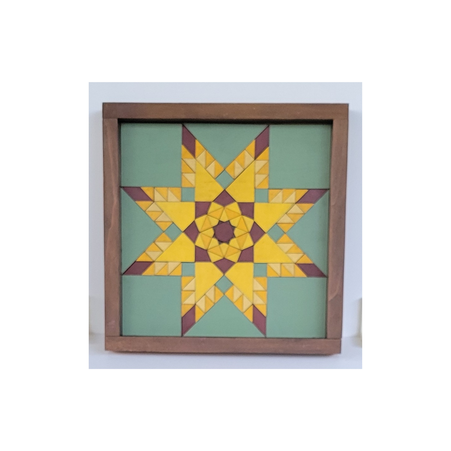 24x24 "Feathered Sunflower" Barn Quilt Kit