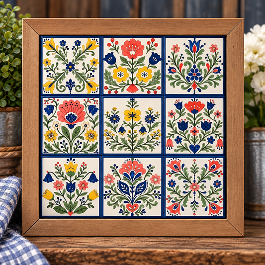 Applique 12x12 Sampler