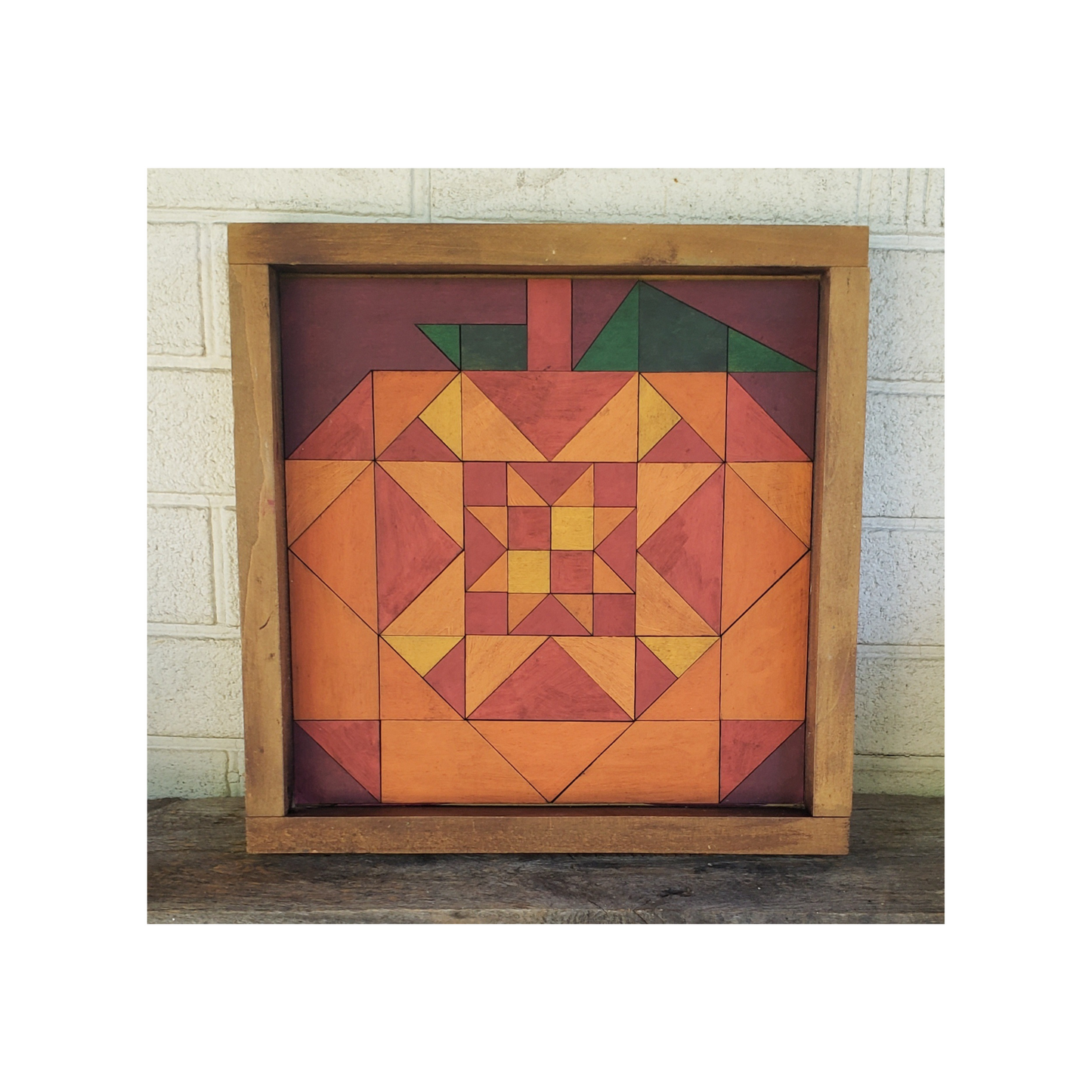 24x24 "Pumpkin 1" Barn Quilt Kit