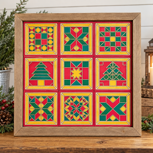 Christmas 12x12 Sampler