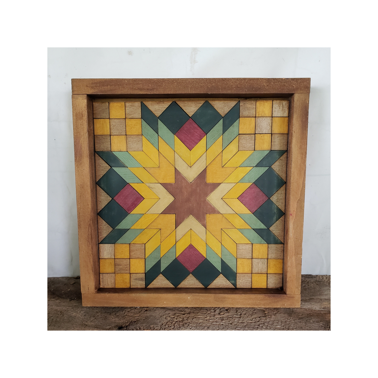 24x24 "Sunflower 2" Barn Quilt Kit