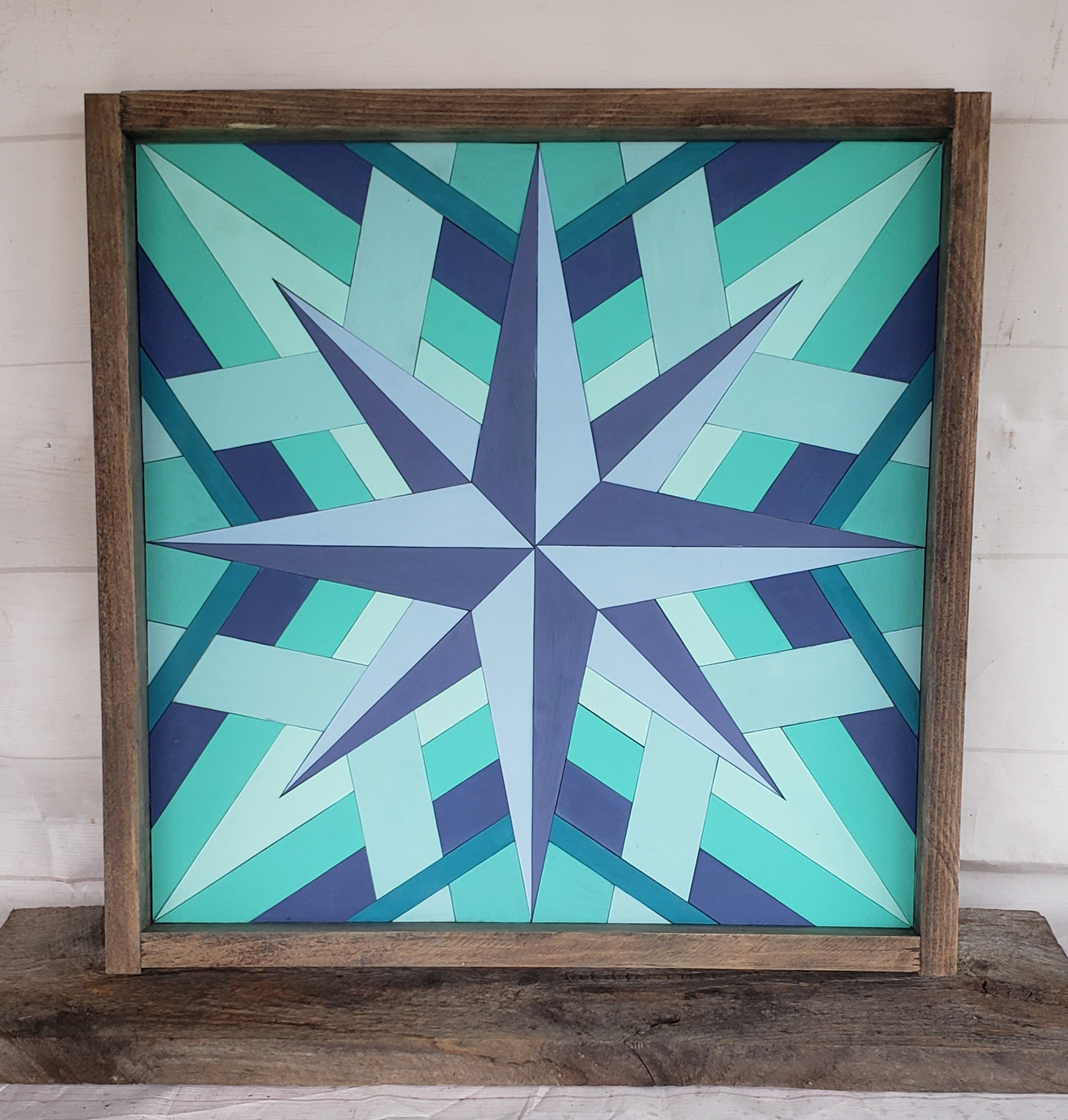 24x24 Northern Star Barn Quilt Kit