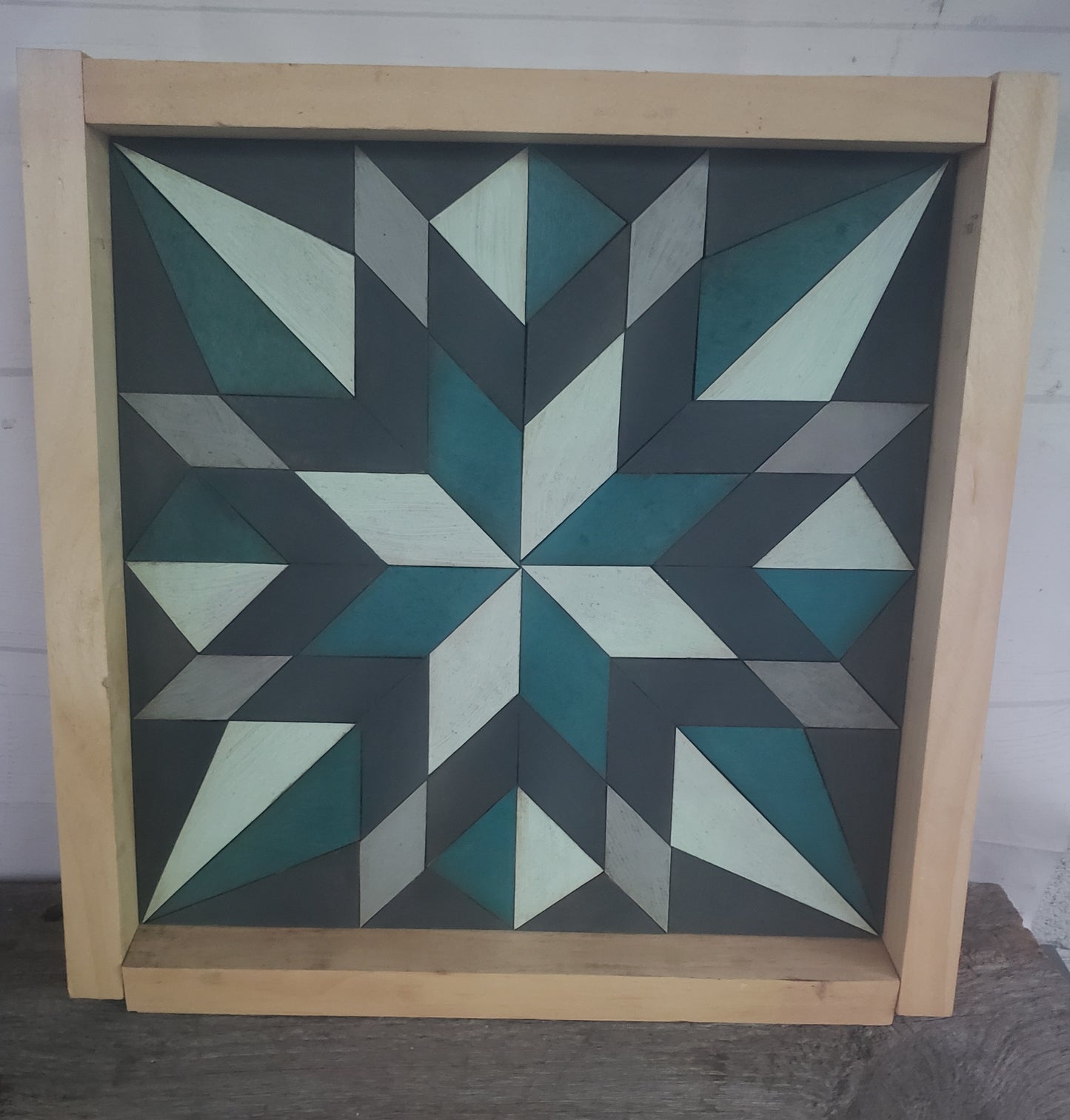 24x24 Tri-Star barn Quilt Kit