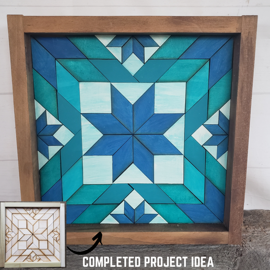 24x24 "Night Heavens" Barn Quilt Kit