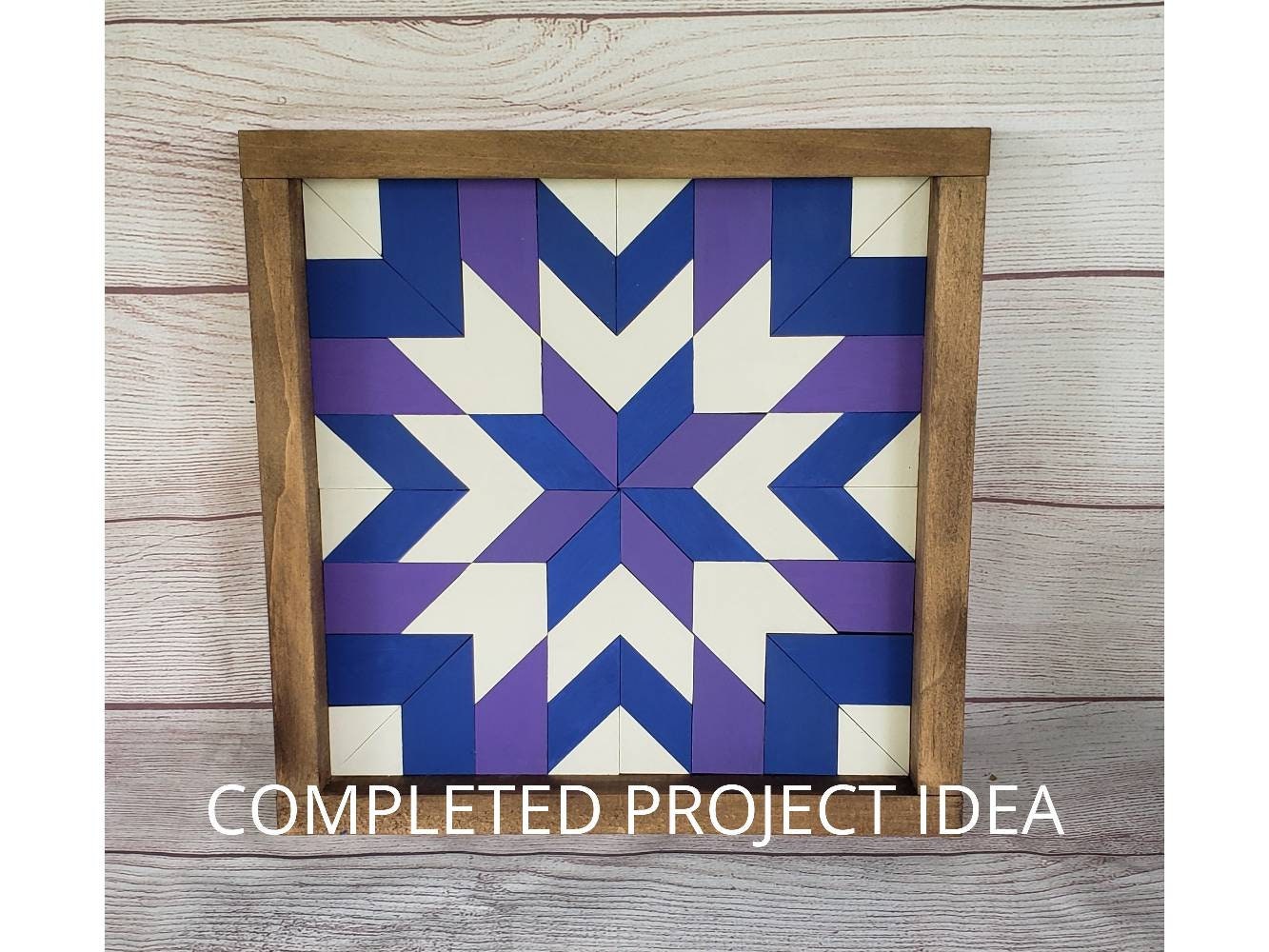 12x12 "Starburst" Barn Quilt